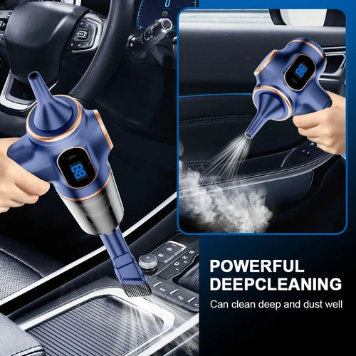 Wireless Car Vacuum Cleaner – Portable Cordless Auto Interior Cleaner