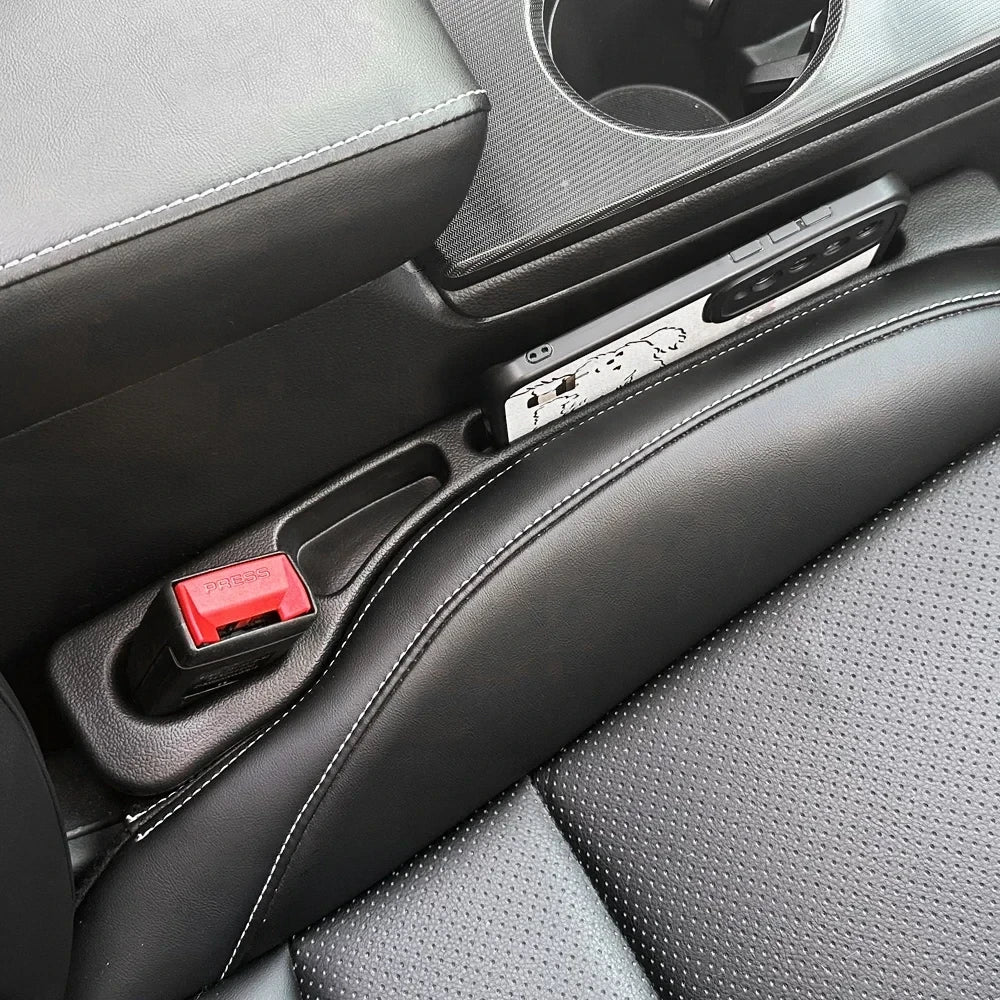 Car Seat Gap Filler Organizer – Universal Console Side Pocket Storage (2-Pack)