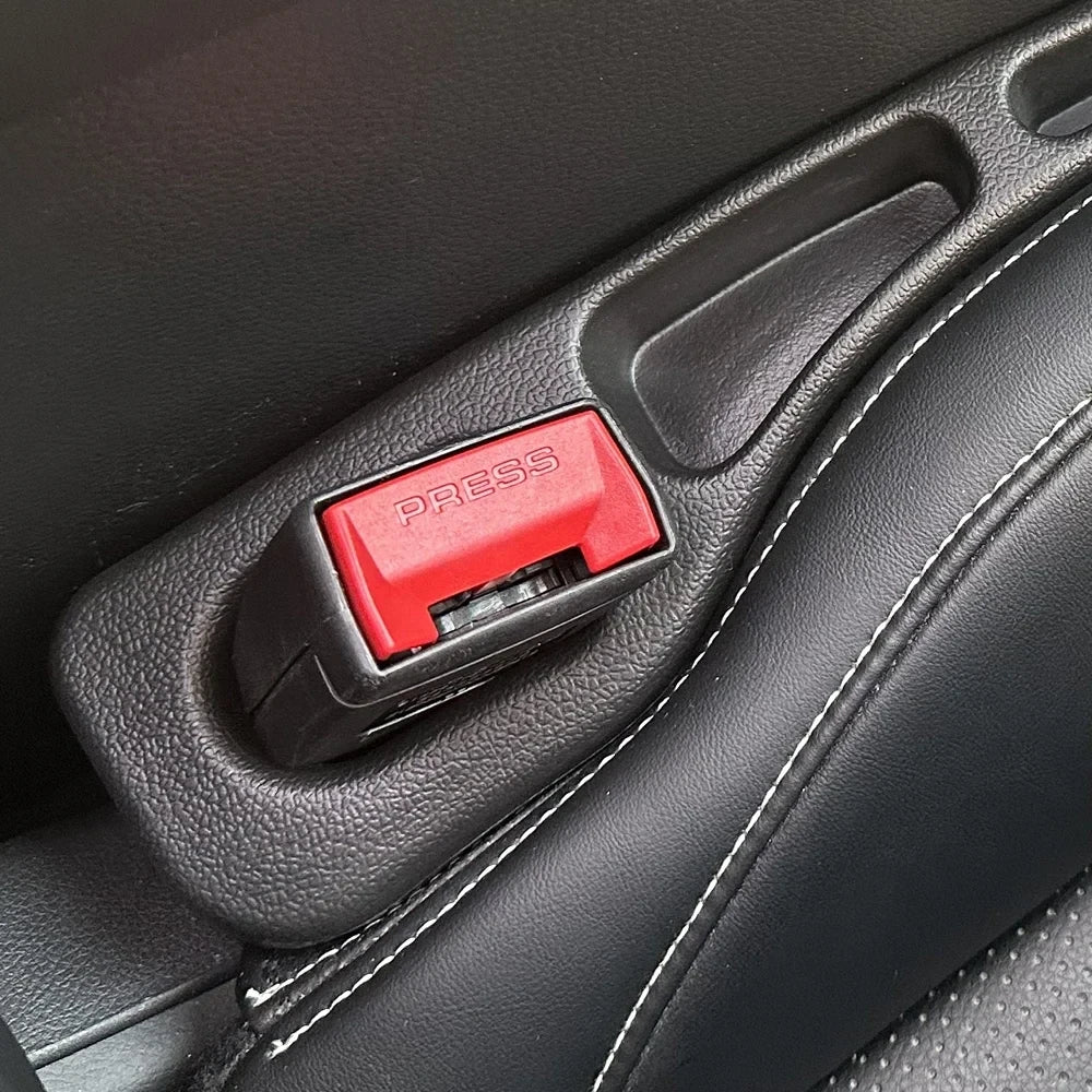 Car Seat Gap Filler Organizer – Universal Console Side Pocket Storage (2-Pack)